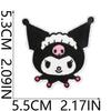 Anime Zhang Zai Collection Embroidery Cloth Sticker Clothes Bag Decoration Cute Cartoon Kitten Patch Sticker Computer Embroidery Label