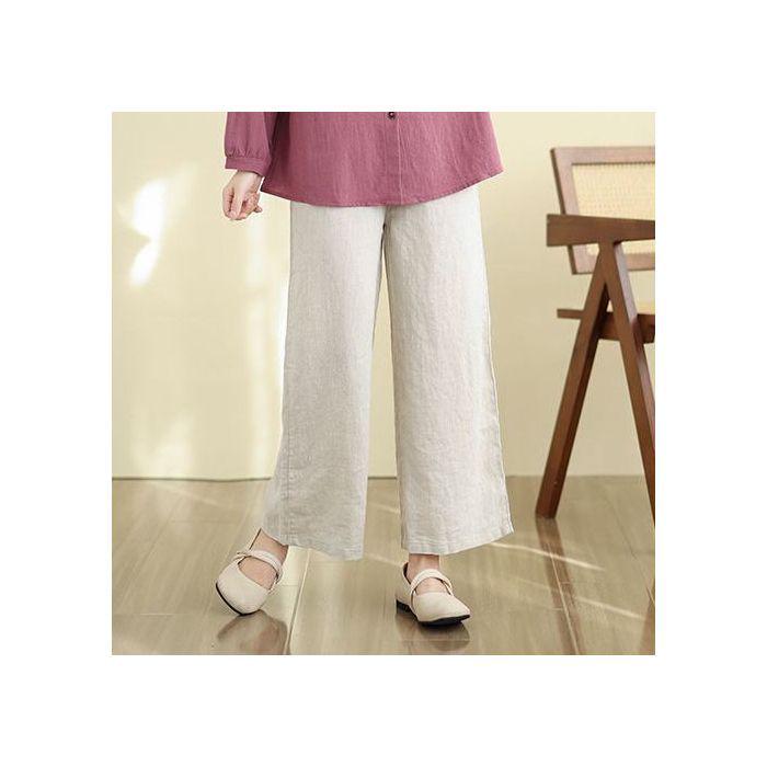 Кардиган большого размера с вышивкой из хлопка и льна с длинным рукавом для женщин