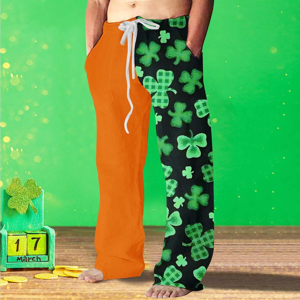 Улица. Мужские брюки с принтом Patrick's