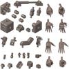 MSG Modeling Support Goods Mecha Supply Assortment 03 Joint Set Gunmetal Ver. Пластиковая модель без масштаба