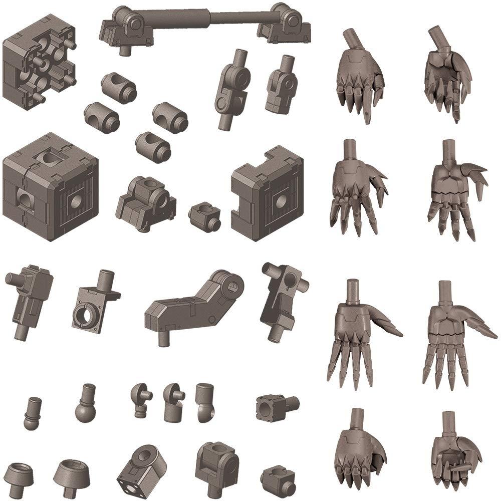 M.S.G Modeling Support Goods Mecha Supply Assortment 03 Joint Set Gunmetal Ver. NON Scale Plastic Model