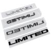 3D ABS Car Body Emblem Rear Trunk Badge Sticker for LIMITED Wrangler Tj Jk Jl Grand Cherokee Commander Renegade Liberty