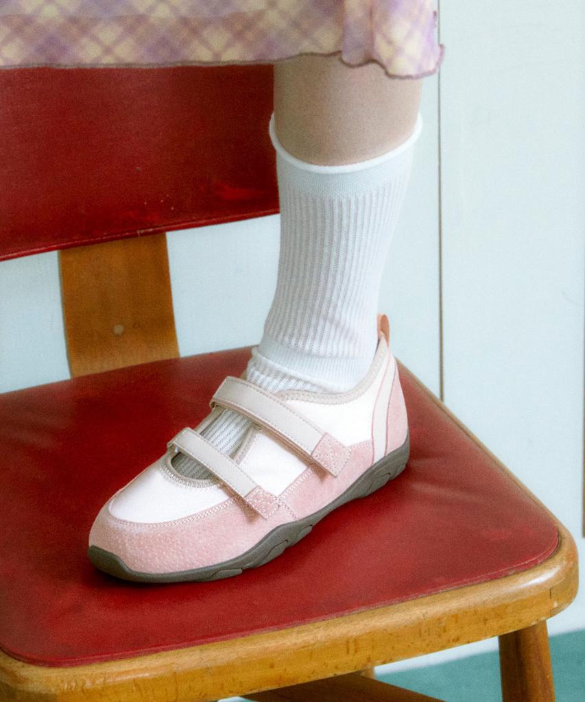 Кроссовки Mary Jane из коровьей кожи Spur Cob 3 см - Vs7071 (3Color)