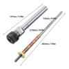 Woodworking Pen Turning Mandrel Lathe Parts Mechanical Accessory ToolStraight Shank