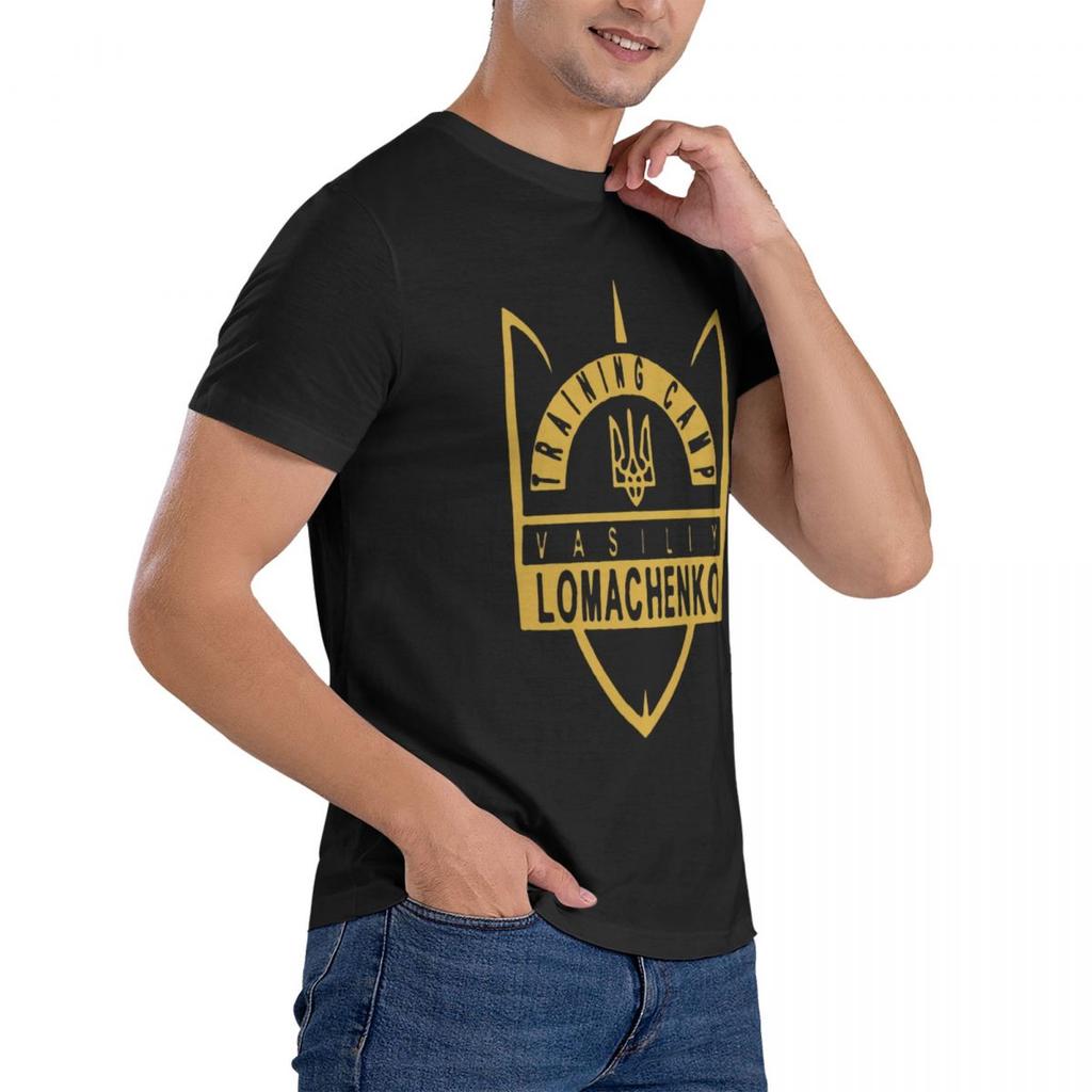Новая футболка Василия Ломаченко чемпионата Украины по боксу Training Side Streetwear Мужская футболка с коротким рукавом Мужские футболки