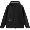 Li Ning Anti-Five Series Basketball Letter Zipper Hooded Comfortable Breathable Cardigan Sports Windbreaker Men Outerwear Black AFDUA75-1