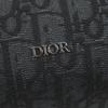 Превосходный клатч DIOR Oblique Rango Pouch из черной парусины мужской 2ADCA474YKY Б/У