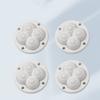 4pcs Mute Ball Universal Wheel Self Adhesive Type 4-ball Pulley Furniture Casters Wheels  Furniture