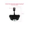 EDP1076-1 2 Pieces Rear Left AND Right Door Hinge Brake Stop Check Strap Limiter Protection Lever Arm for BMW X5 E53 1999-2006 5122840256