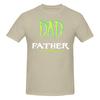 Father Energy Monster Happy Slightly Wide T-shirt Casual Youthful Feeling Breathable And Skin-Friendly Tees