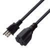 Plug Adapters Cable 14AWG 72'' NEMA 5-15P To 5-20R 15Amp Household Plug To 20Amp Power Cable US Plug