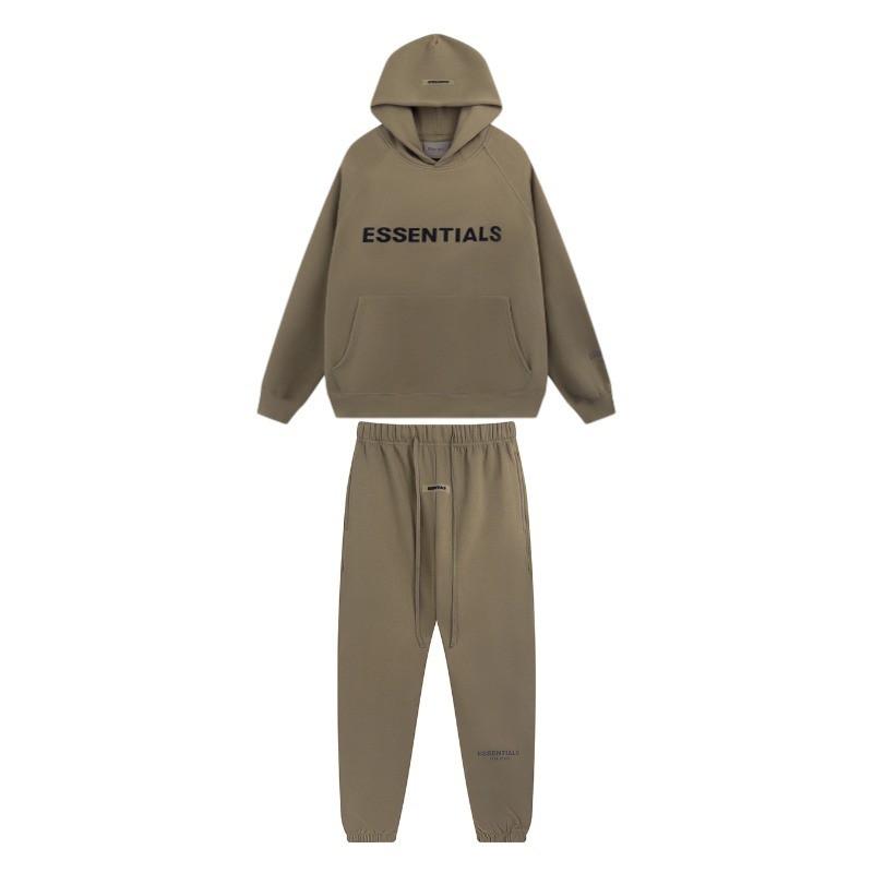 Esse FOG Essentials Hooded Sweatshirt 350-400g Cotton Fleece Mens Casual Pullover