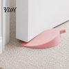 Silent Door Buffer for Office Leaf Shaped Stopper Wedge, Non-Slip Wind?Resistant Stop, Stop Wedge Anti?Collision Jam Home Decor 3D Printed Holder