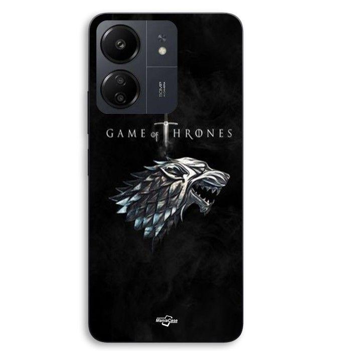 Coque Pour Xiaomi Redmi 13C 4g Game Of Thrones House Stark Maniacase