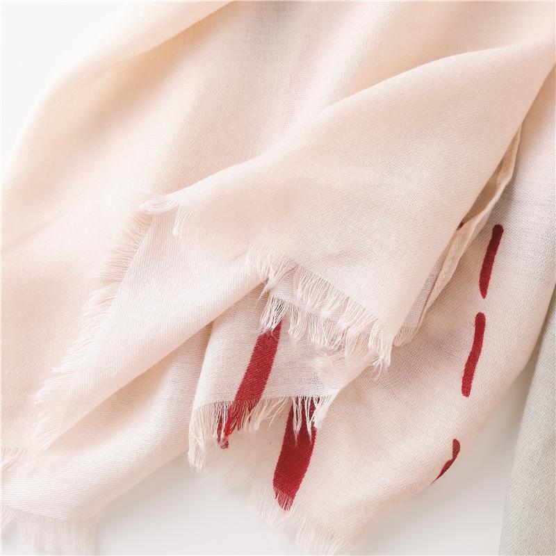 Elegant Women's Scarf - Lightweight, Long Versatile Shawl for Casual Outings, Warm and Windproof