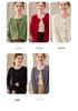 Women's 100% Pure Cashmere Round Neck Cable Knit Cardigan Sweater
