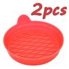 1/2 Car Coaster Non-Slip Silicone Mat For Car Water Cup Auto Interior Anti-Slip Cup Pad Drink Holder Mat Decoration Accessories