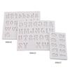 Sugar Craft Capital/Letter/Number Silicone Fondant Mold Cake Decorating Tools Chocolate Mold