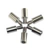 2 Pieces Chrome Arcade Joystick Shaft Extender Game Controller Joystick Extension Rod Screw for SANWA/Seimitsu Joystick