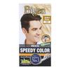 Men’s Speedy Hair Color Medium Brown Ammonia-Free Cream Dye 80g With Comb Quick 10 Min Gray Coverage
