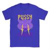 Casual T-Shirt Beach Pussy Power  Trendy Cool T-Shirts  Funny Cotton Tee Shirt for Men Aesthetic Printed Short Sleeve Top Tees