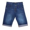 Raw Blue Bermuda Shorts for Children