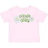 Inktastic Oopsie Daisy Toddler T-Shirt Girl Little Learning Flower Toddling Kid