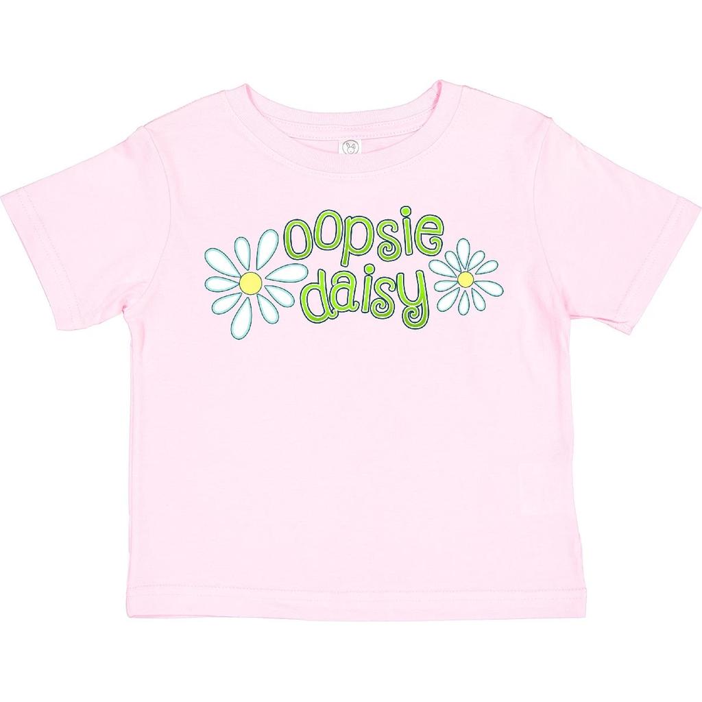 Inktastic Oopsie Daisy Toddler T-Shirt Girl Little Learning Flower Toddling Kid