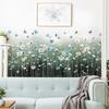 Cartoon Botanical Floral Wall Sticker Home Living Room Decor Vinyl Wall Decal
