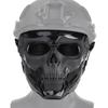 Halloween Skull Bearers Mask Glass Fiber Nylon Impact Resistance Airsoft Paintball Bicycle Combat Game Fits for FAST Helmet