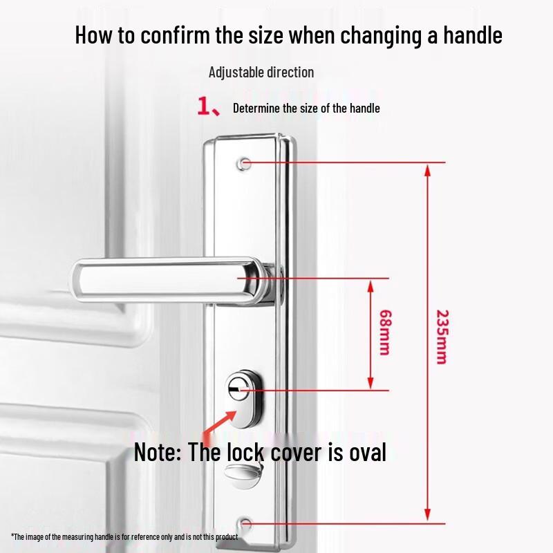 AQ-S1218 Stainless Steel Anti-Theft Door Handle