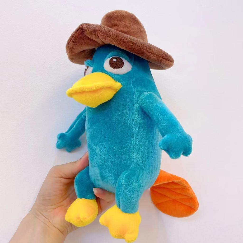 Плюшевые игрушки Perry Утконос Плюшевая игрушка OWCA Секретная служба Милое животное Глупое и милое выражение лица для подарка