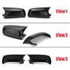2Pcs Side Rearview Mirror Cover Cap Trim For Volkswagen For VW For Golf MK4 1999-2004 Car Exterior Refit Accessories ABS