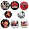 32/44/58mm Japanese Popular Anime Slam Dunk Brooche Cartoon Figure Sakuragi Hanamichi/Rukawa Kaede/Hisashi Mitsui Cosplay Badge Fashion Pin