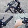 1 Комплект Велосипедных Ручек с Фиксирующими Зажимами Горные MTB Велосипеды Ручки Руля Нескользящие Велосипедные Рукоятки Аксессуары для Велосипеда