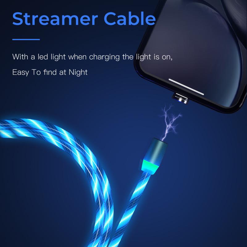 Светящийся кабель для смартфона от VAORLO