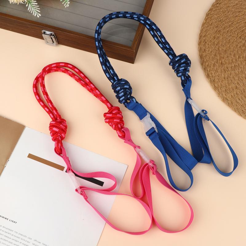 Knotted Nylon Bag Strap Anti-slip Adjustable Wide Shoulder Replacement Strap for Backpack Purse Office Use