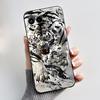 Case For TCL T-Mobile T Phone 3/ Revvl 8 Bumper Black Shockproof Soft Casing Fashion New Design Mighty Dragon Pattern Cover