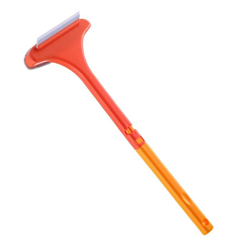 Щетка для оконного стекла, бытовой стеклоочиститель, скребок для окон, сетчатая щетка для щетки для ванной комнаты, двусторонний инструмент для чистки ванной комнаты