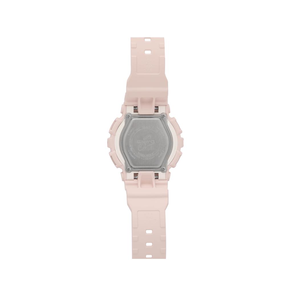 Casio Baby-G Серия 100M Водонепроницаемые Кварцевые Часы Ремешок из Смолы Розовый Циферблат Женские часы BA-110XCP-4A