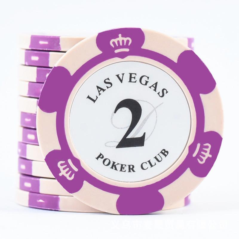 Набор глиняных фишек для Техасского Холдема и Маджонга Crown с железными вставками, алюминиевый кейс, скатерть для Гуаньдана