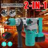 2 In 1 Electric Impact Drill Rotary Hammer Brushles Cordless Hammer Electric Drill for 18V Battery