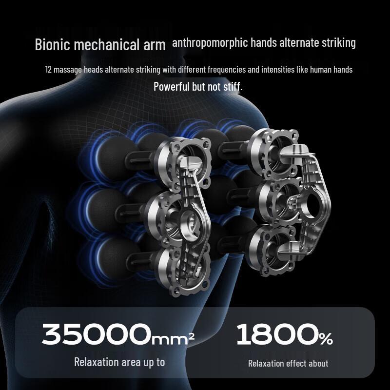HAIER Глубокий перкуссионный массажер, штекер CN (адаптер в комплекте)