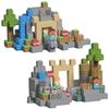 2CM Ice Snow Castle Building Blocks Set Cave Village Travel Architecture Bricks STEM Toy for Kids