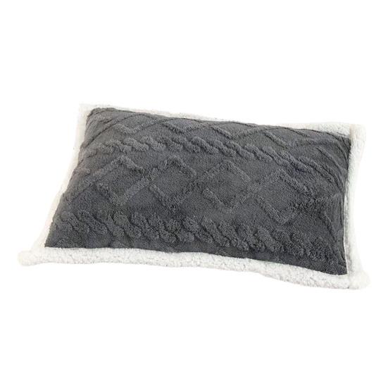 Plush Pillow Cover Winter Warm Pillow Cover Double-Sided Fuzzy Pillowcase Pillow Protector for Bedroom Dormitory Decoration