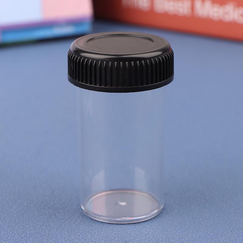 1 шт. Пластиковый контейнер-футляр для хранения объективов биологического микроскопа, пылезащитный чехол