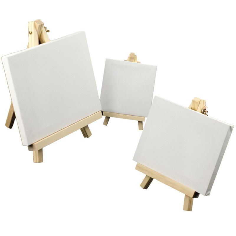 Kids' DIY Acrylic Paint Set with Easel Frame