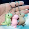 Cute Cartoon Dinosaur Key Chain Accessories High Quality Acrylic Animal Pendant Key Ring Jewelry Gifts Bag Decoration Charms