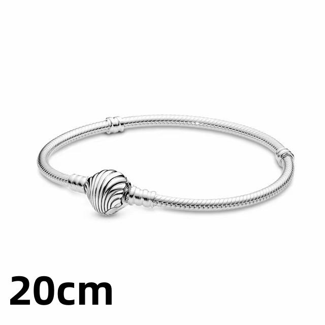925 Silver   Charm Bracelet Ocean Clownfish Octopus Crab Pendant Mermaid Beads DIY Gifts