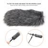 Outdoor Dusty MIC Microphone Artificial Fur Cover Windscreen Windshield Muff For Rode GO